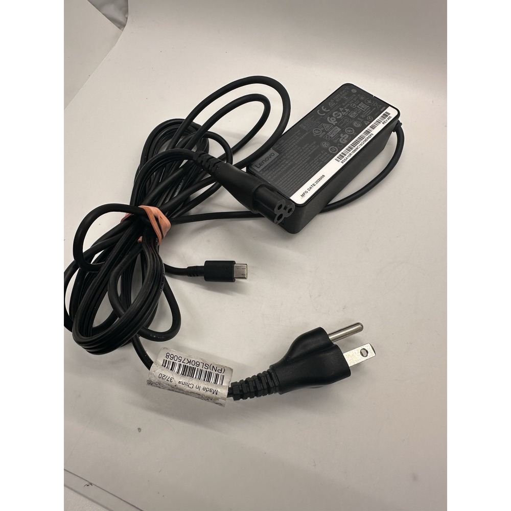 Lenovo 45W USB-C Laptop Charger AC Adapter ADLX45YCC3D‎ Genuine OEM Power Supply